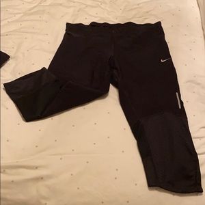 Nike below knee running pants
